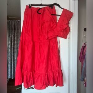 Red 2 piece set for vacation time ❤️💋✨